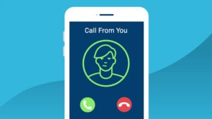 Illustration of a call from you