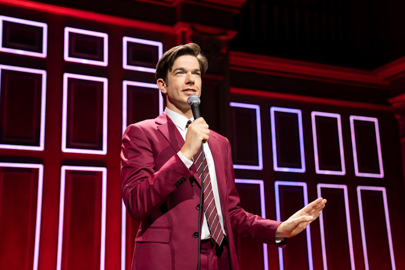 John Mulaney performs his Netflix comedy special Baby J