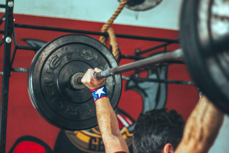 Lifting weights to tackle stress