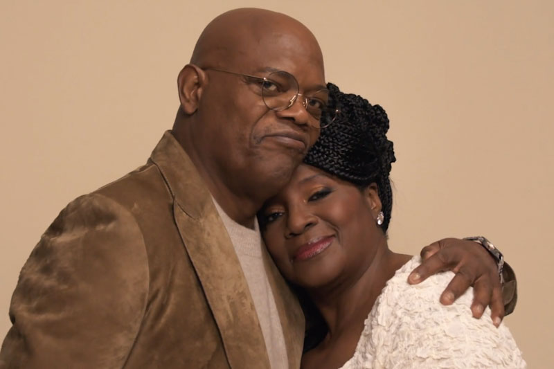 Samuel L. Jackson and his wife, LaTayna Richardson